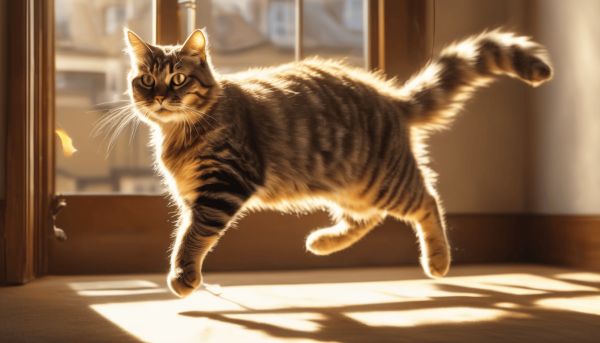 Looking for funny jumping cat GIFs to share and enjoy?
